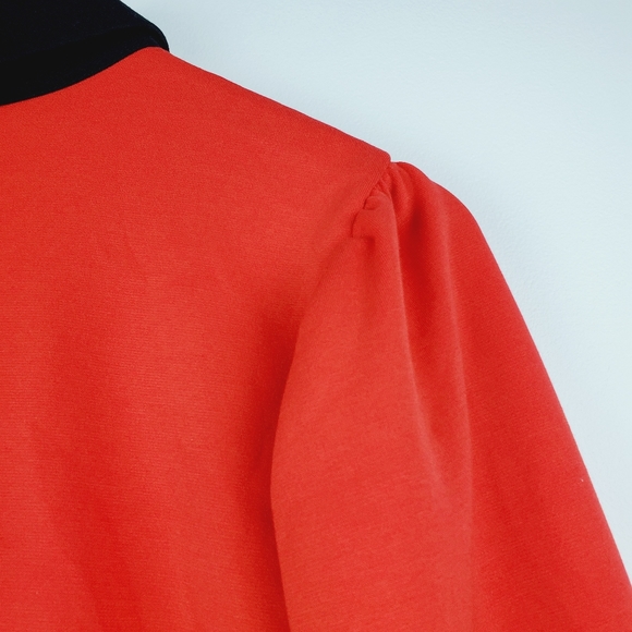 New York & Co Red Retro Shift Dress Size Lg NWT - Picture 6 of 9